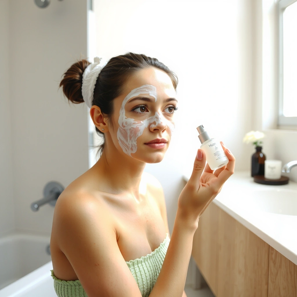 Step 1: Gentle cleansing routine